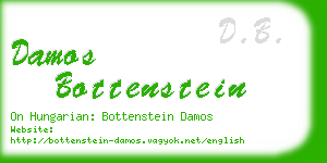 damos bottenstein business card